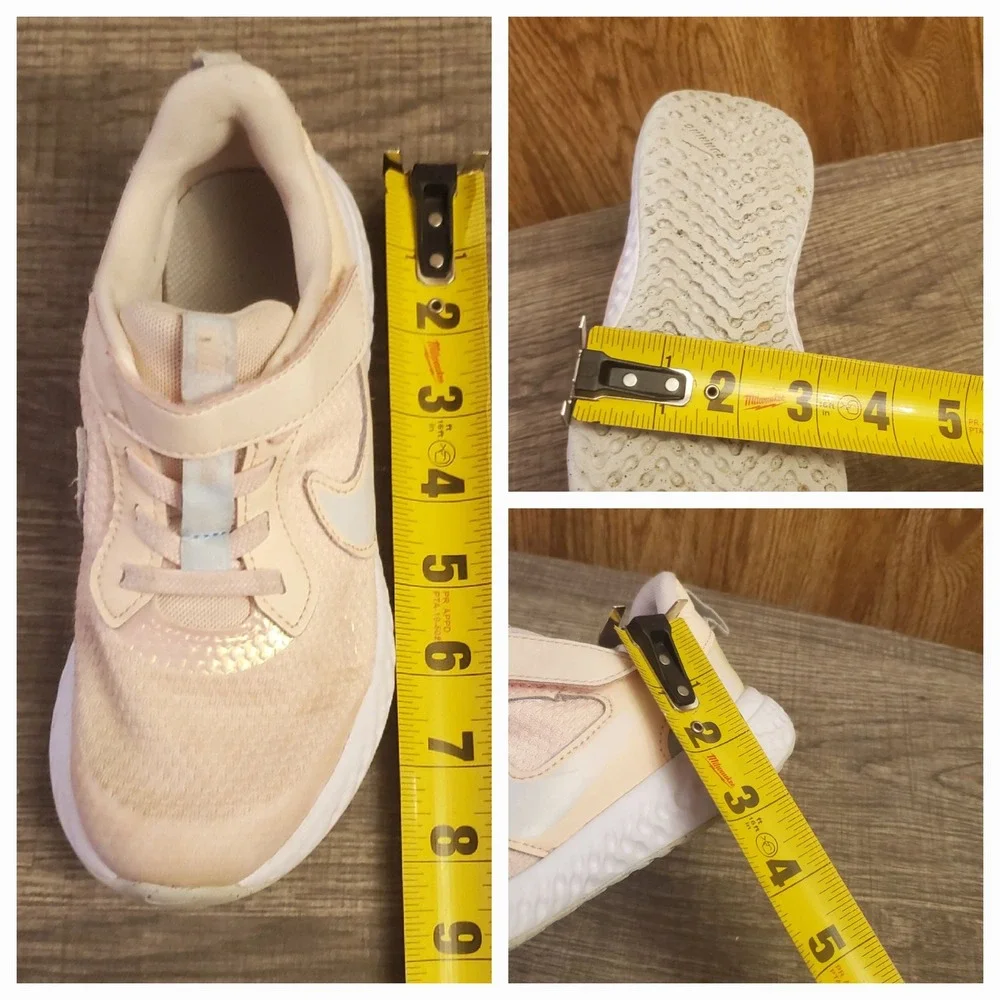 Nike Revolution‎ 5 SE Sneaker Shoes Youth Size 13 Pink